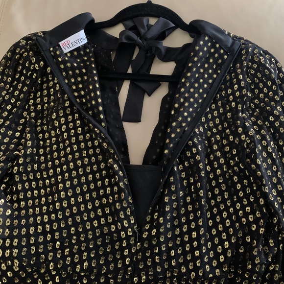 Red Valentino Printed Sheer Dress - Picture 12 of 16